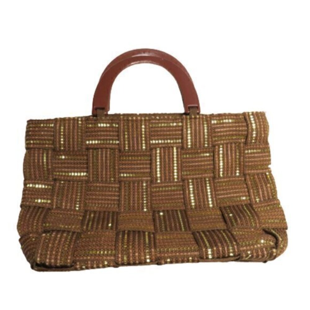 M & G Bertini Bag‎ with Lucite Handles